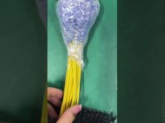 Fiber kabloyu çekme gözü olarak genişletilebilir manşona nasıl yerleştiririm?