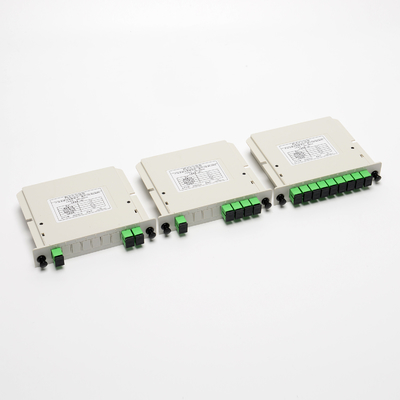 SC APC Konnektörlü Kaset Tipi LGX Box PLC Ayırıcı Ekleme 1x2 1x4 1x8