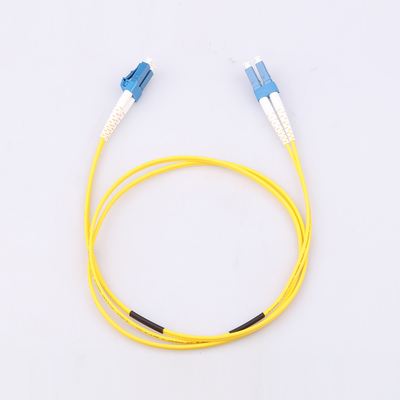 Hassas Konnektörlü Simplex LC Fiber Optik Yama Kablosu Yüksek Geri Dönüş Kaybı