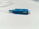 Fibra optik Bölücü Fiber Optik 1*4 SCUPC plc Ayırıcı 0.9mm çelik boru ayırıcı