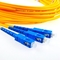 PVC LSZH SC SC UPC Fiber Optik Yama Kablosu Tek Modlu Tek Yönlü